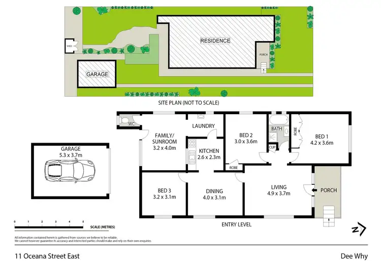 Floorplan of Homely house listing, 11 Oceana Street East, Dee Why NSW 2099