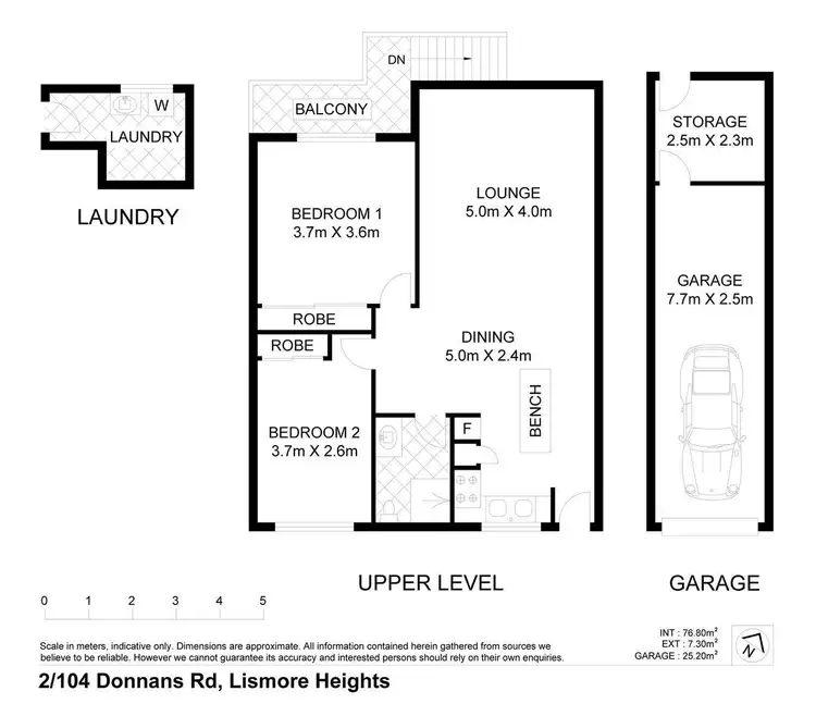Floorplan of Homely unit listing, 4 (LOT 2)/104 Donnans Road (Cnr Selena Ave), Lismore Heights NSW 2480