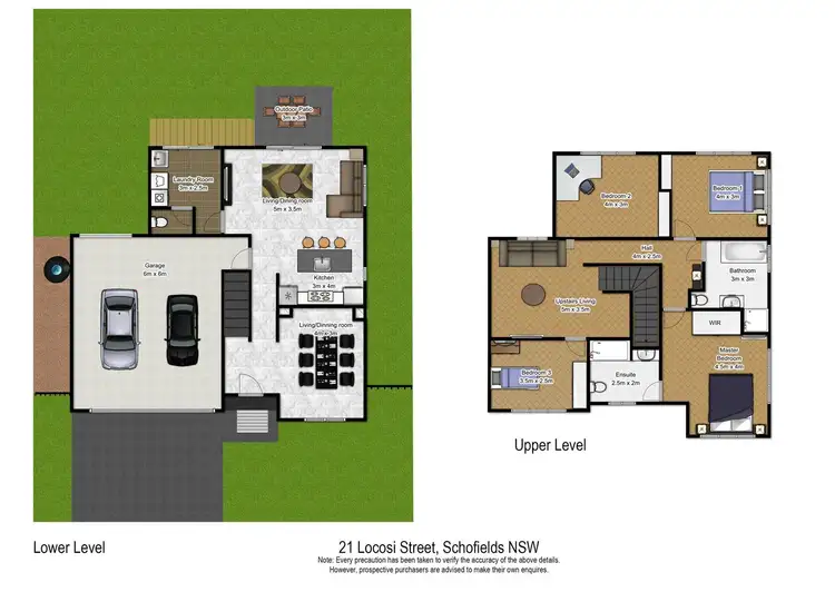 Floorplan of Homely house listing, 21 Locosi Street, Schofields NSW 2762