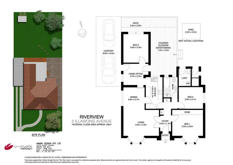 Floorplan of Homely house listing, 2 Illawong Avenue, Riverview NSW 2066