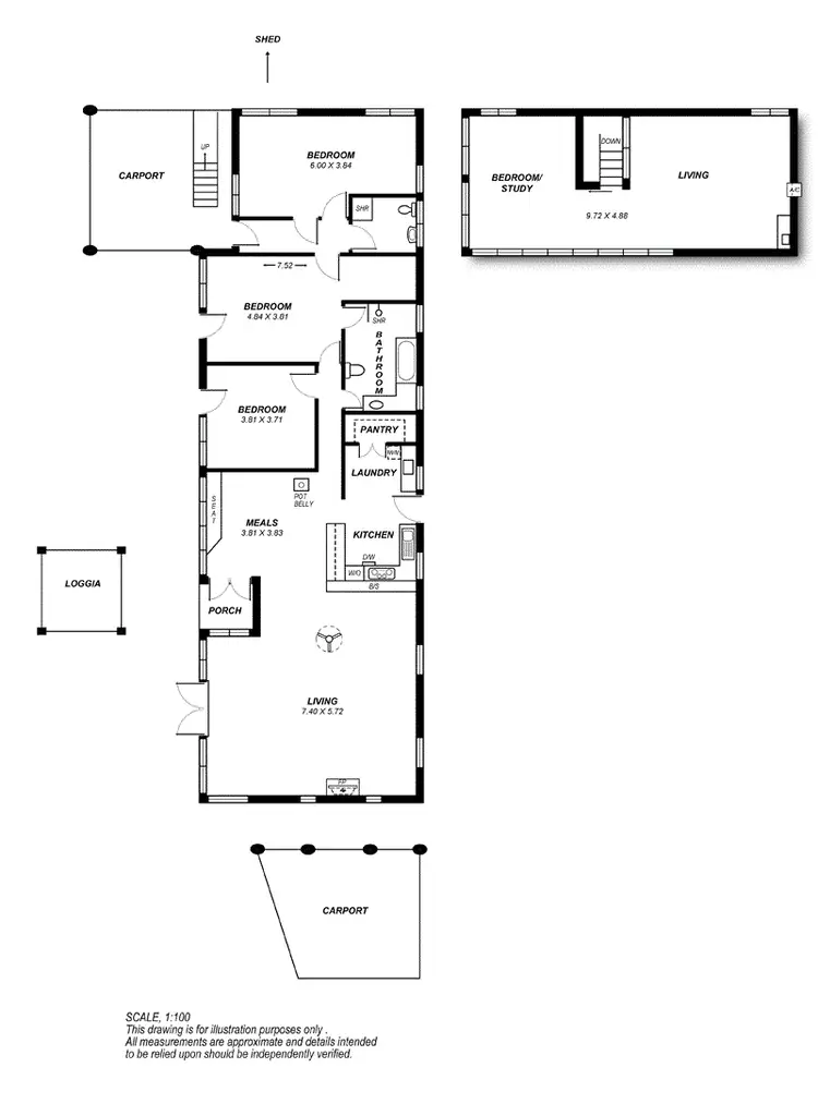 Floorplan of Homely house listing, 26 Haven Road, Skye SA 5072