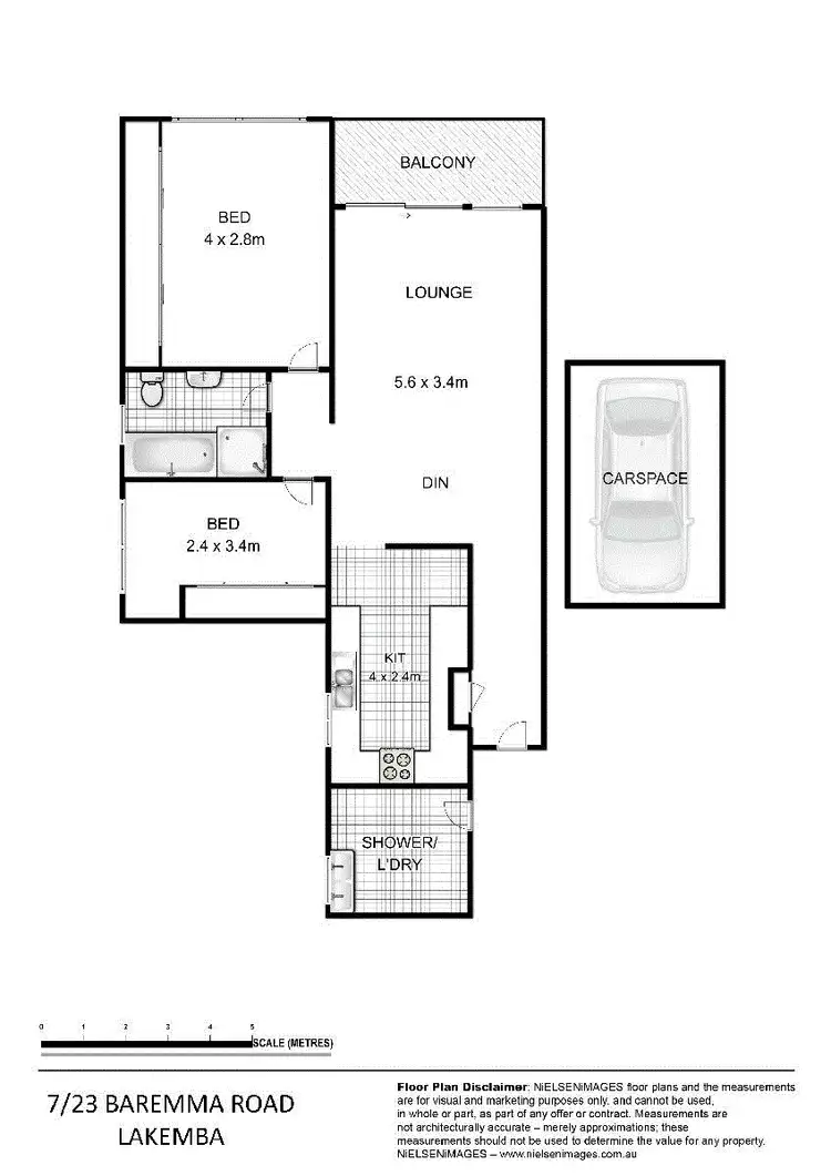 Floorplan of Homely apartment listing, 7/23 Barremma Road, Lakemba NSW 2195