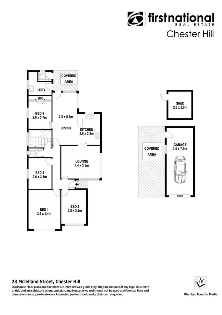 Floorplan of Homely house listing, 23 Mcclelland Street, Chester Hill NSW 2162