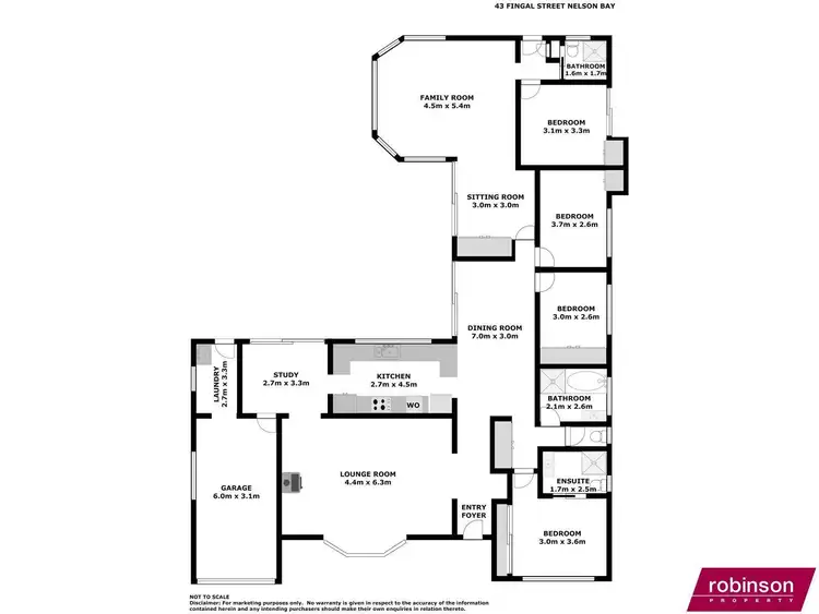 Floorplan of Homely house listing, 43 Fingal Street, Nelson Bay NSW 2315