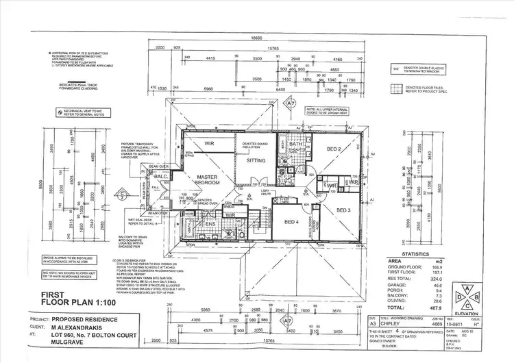 Floorplan of Homely house listing, 7 Bolton Court, Mulgrave VIC 3170