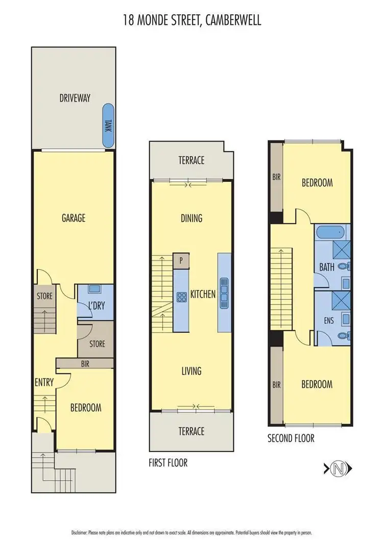 Floorplan of Homely house listing, 18 Monde Street, Camberwell VIC 3124