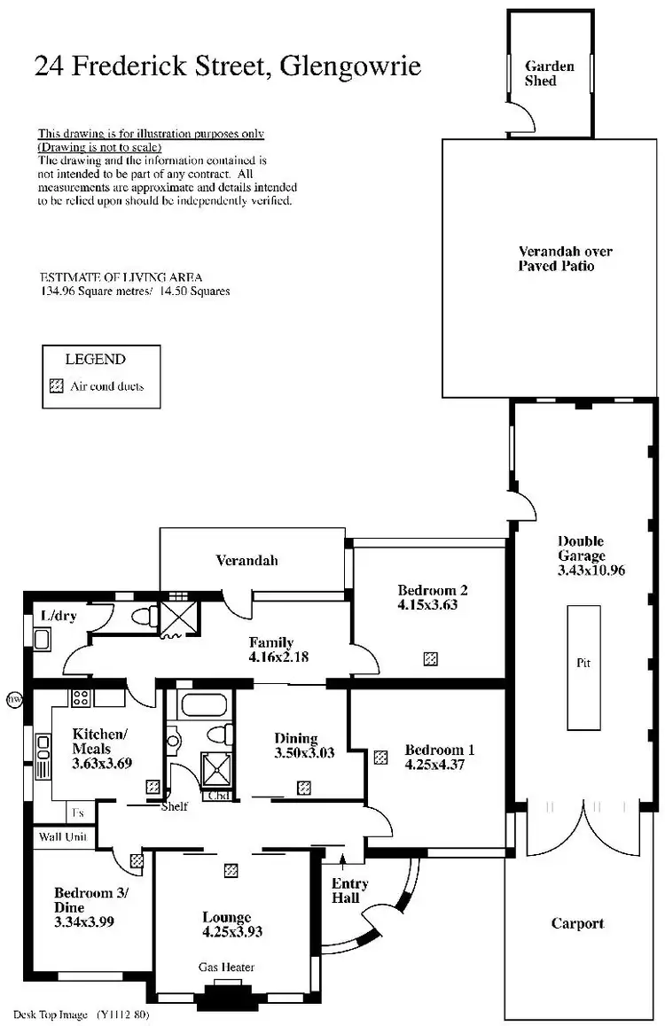 Floorplan of Homely house listing, 24 Frederick Street, Glengowrie SA 5044