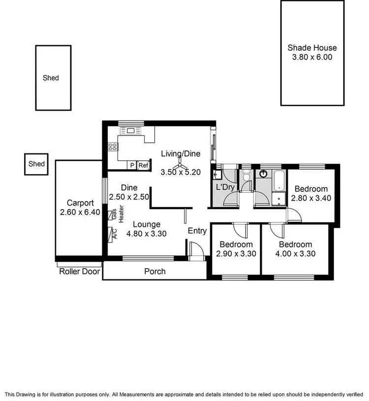 Floorplan of Homely house listing, 10 McMahon Road, Morphett Vale SA 5162
