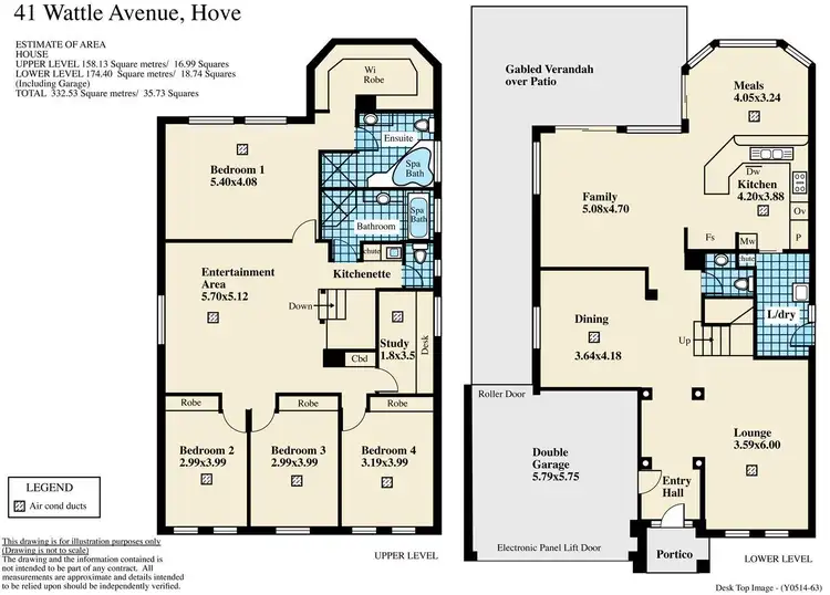 Floorplan of Homely house listing, 41 Wattle Avenue, Hove SA 5048