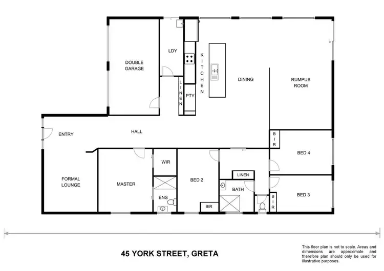 Floorplan of Homely house listing, 45 York Street, Greta NSW 2334