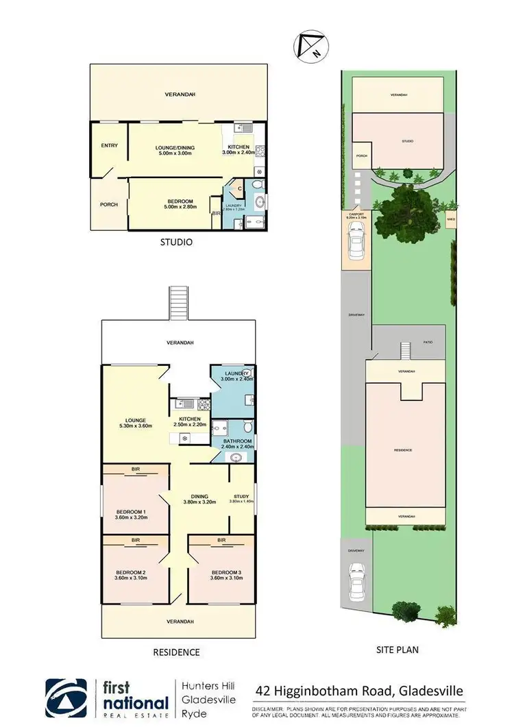 Floorplan of Homely house listing, 42 Higginbotham Road, Gladesville NSW 2111
