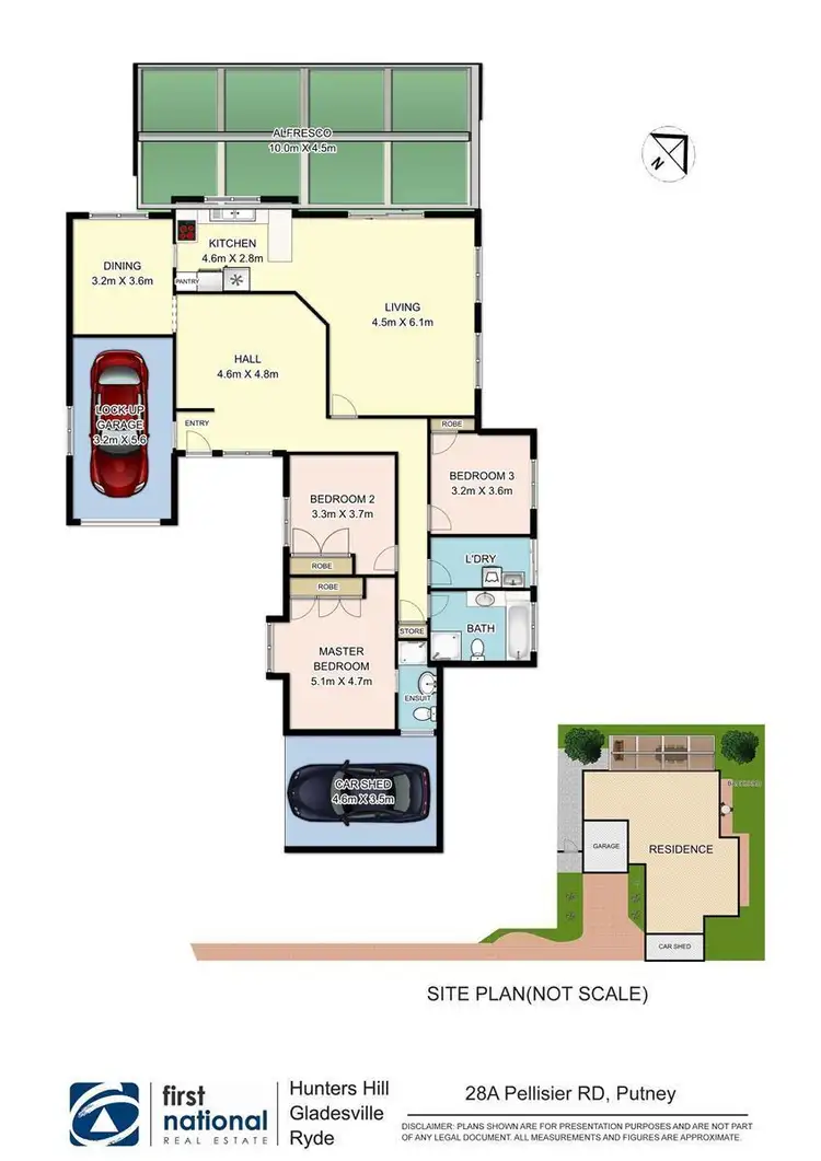Floorplan of Homely house listing, 28A Pellisier Road, Putney NSW 2112