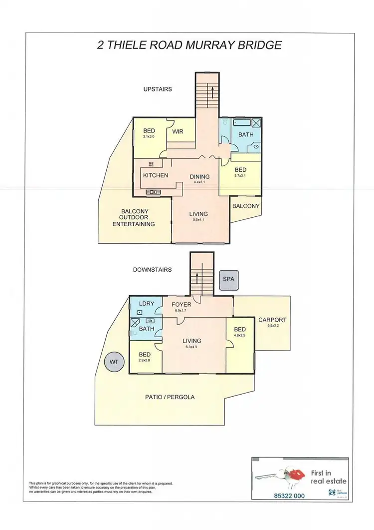 Floorplan of Homely house listing, 2 Thiele Road, Murray Bridge SA 5253