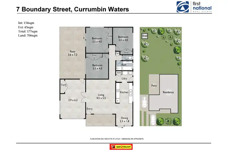 Floorplan of Homely house listing, 7 Boundary Street, Currumbin Waters QLD 4223
