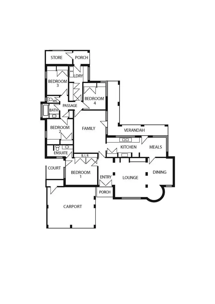 Floorplan of Homely house listing, 79 Osmaston Road, Carine WA 6020