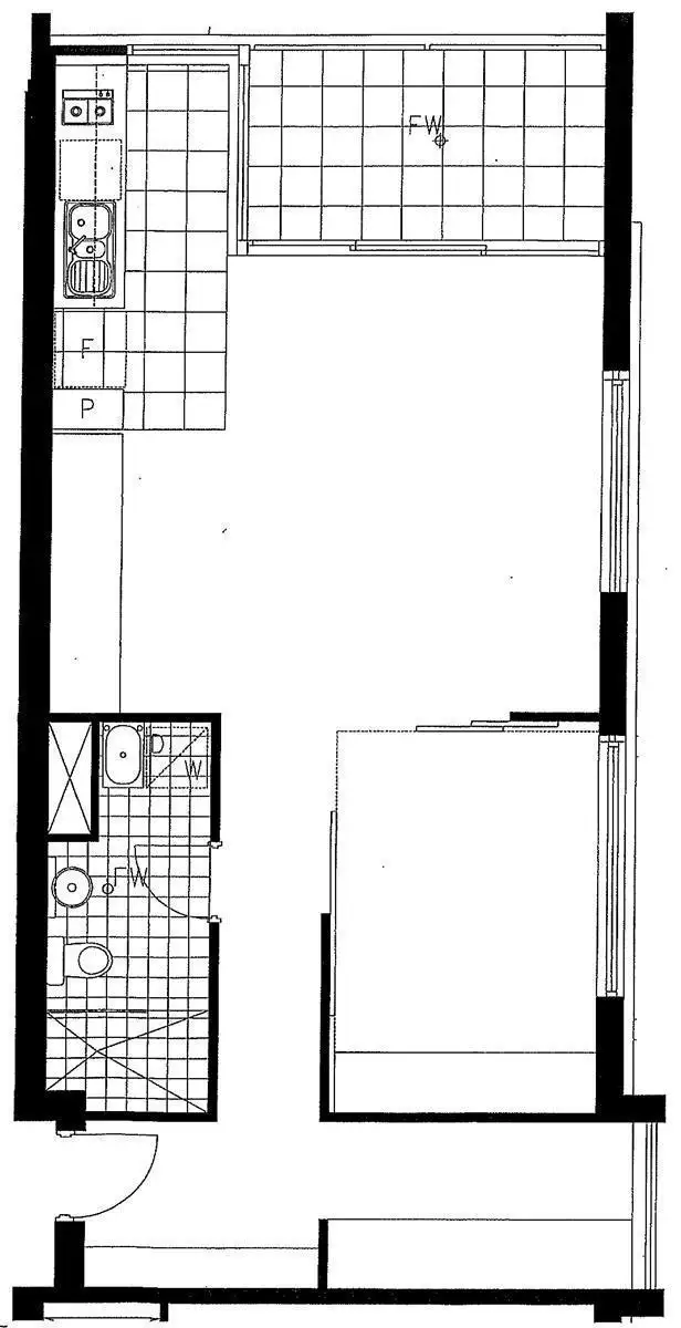 Floorplan of Homely apartment listing, 502/14 Honeysuckle Drive, Newcastle NSW 2300