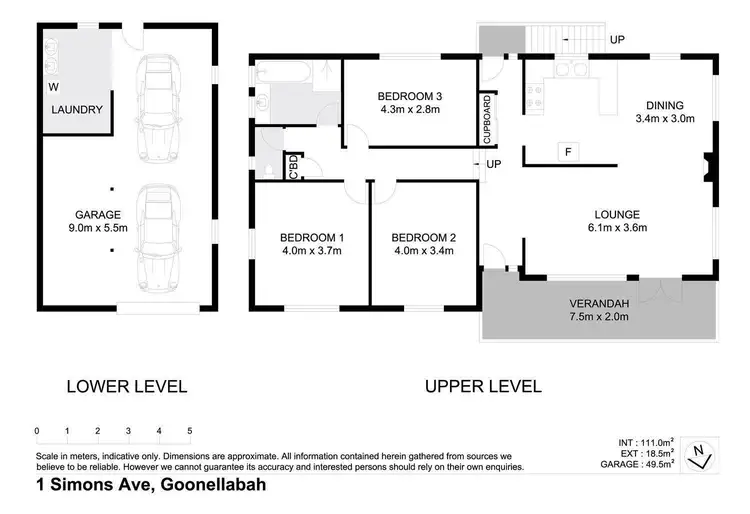 Floorplan of Homely house listing, 1 Simons Avenue, Goonellabah NSW 2480