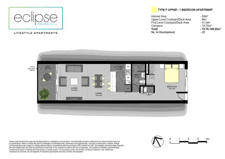 Floorplan of Homely unit listing, 216/121 Union Street, Cooks Hill NSW 2300