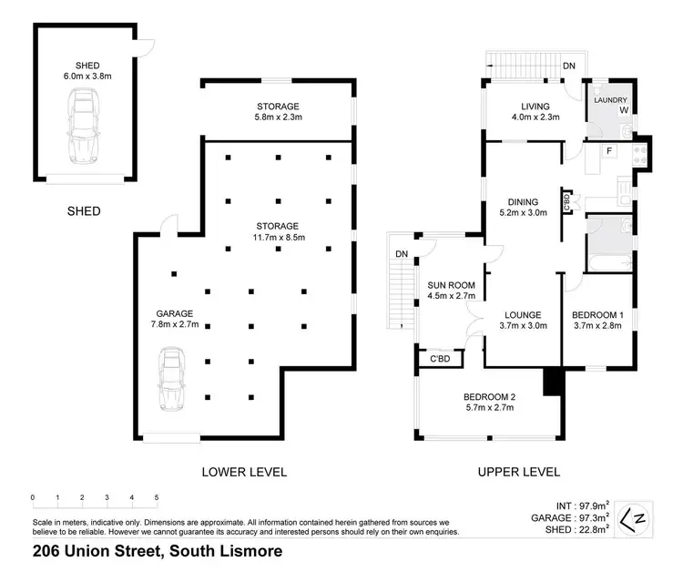 Floorplan of Homely house listing, 206 Union St., South Lismore NSW 2480