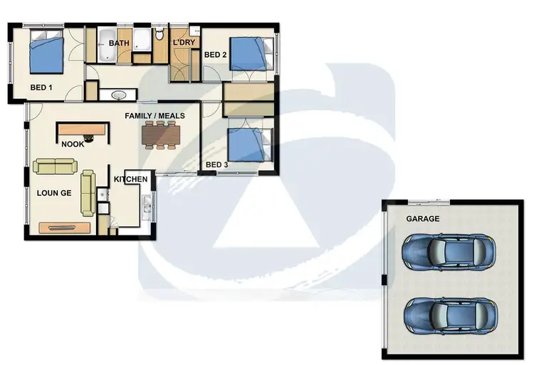 Floorplan of Homely house listing, 3 Galvin Street, Loganholme QLD 4129