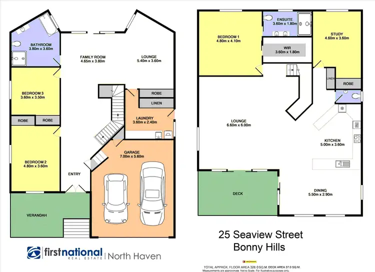 Floorplan of Homely house listing, 25 Seaview Street, Bonny Hills NSW 2445