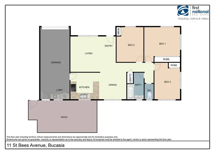 Floorplan of Homely house listing, 11 St Bees Avenue, Bucasia QLD 4750