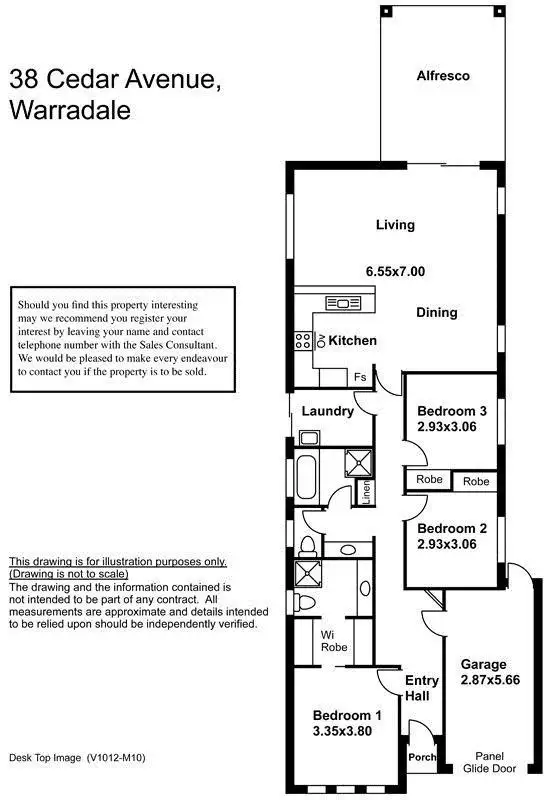 Floorplan of Homely house listing, 38A Cedar Avenue, Warradale SA 5046