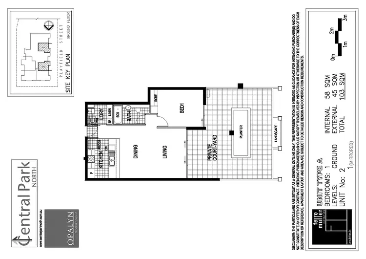 Floorplan of Homely apartment listing, 01/41 Playfield Street, Chermside QLD 4032