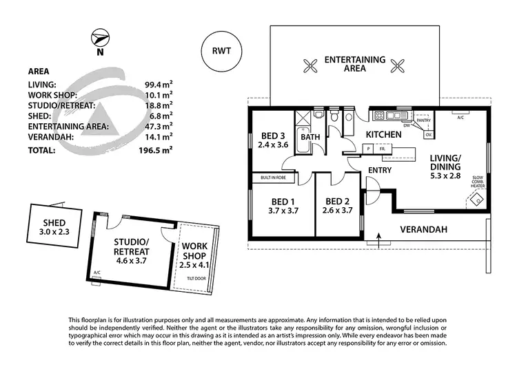 Floorplan of Homely house listing, 22 Wunderly Drive, Mount Barker SA 5251