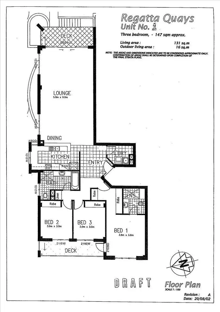 Floorplan of Homely unit listing, 1/233 Hannell Street, Maryville NSW 2293