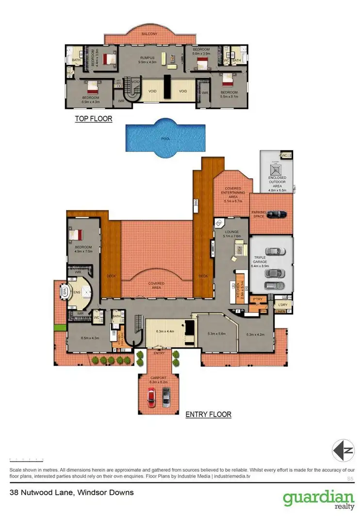 Floorplan of Homely house listing, 38 Nutwood Lane, Windsor Downs NSW 2756