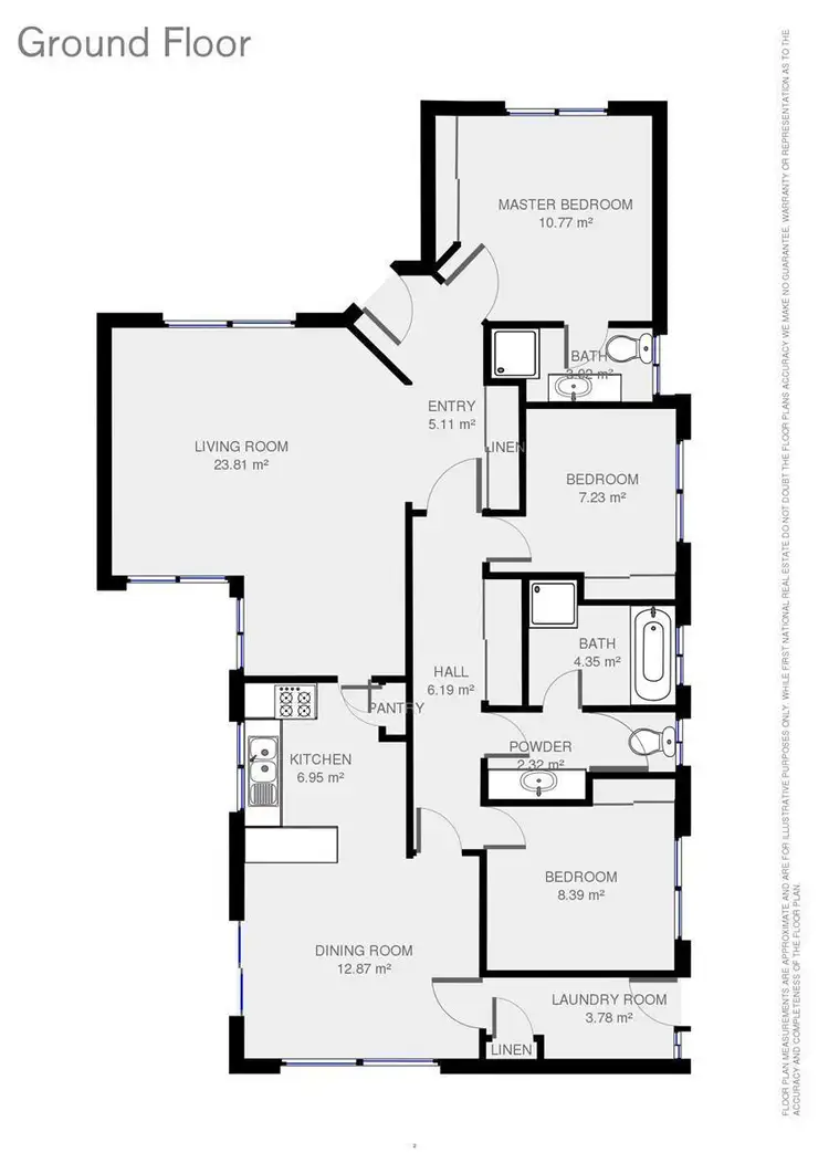 Floorplan of Homely house listing, 5 Stenzel Crescent, Baranduda VIC 3691