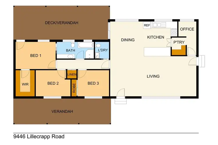 Floorplan of Homely house listing, 53 Lillecrapp Road, Ilparpa NT 873