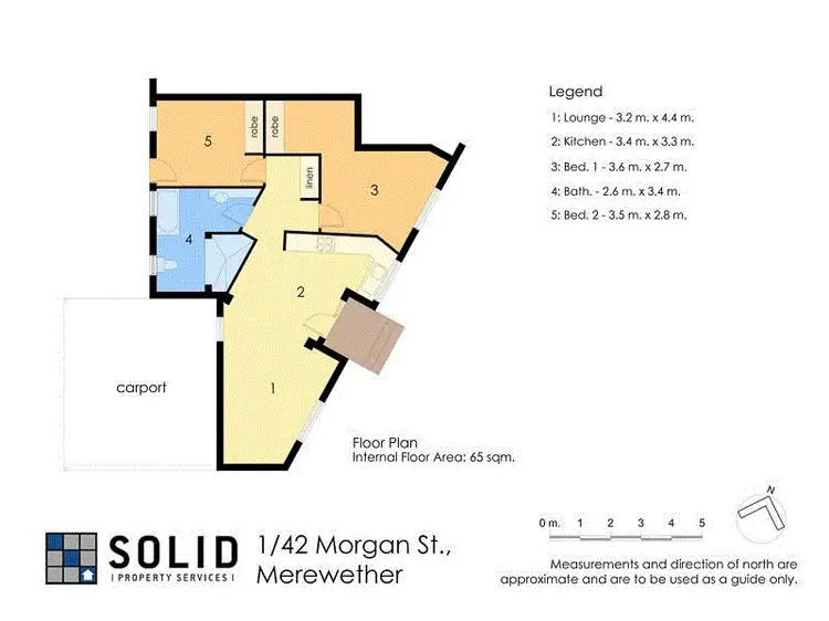 Floorplan of Homely apartment listing, 1/42 Morgan Street, Merewether NSW 2291