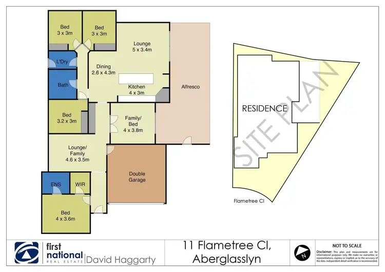 Floorplan of Homely house listing, 11 Flametree Close, Aberglasslyn NSW 2320