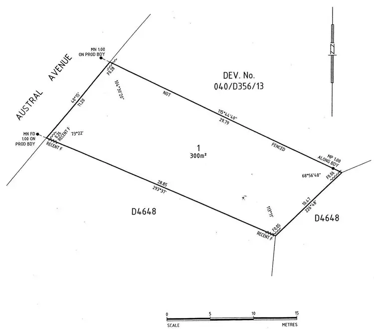 Floorplan of Homely land listing, 7B Austral Avenue, Clearview SA 5085