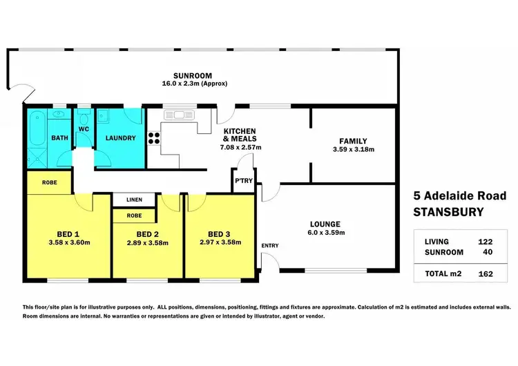 Floorplan of Homely house listing, 5 Adelaide Road, Stansbury SA 5582