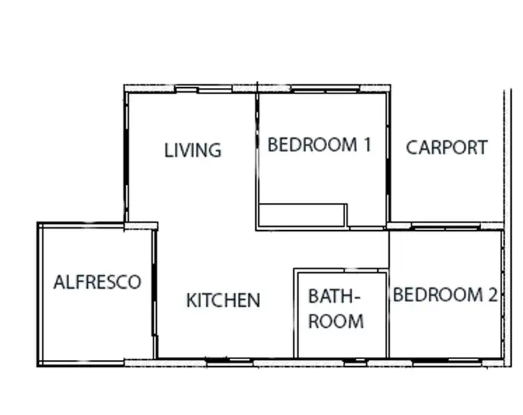 Floorplan of Homely unit listing, 5/4 Shingoro Street, Bilingurr WA 6725