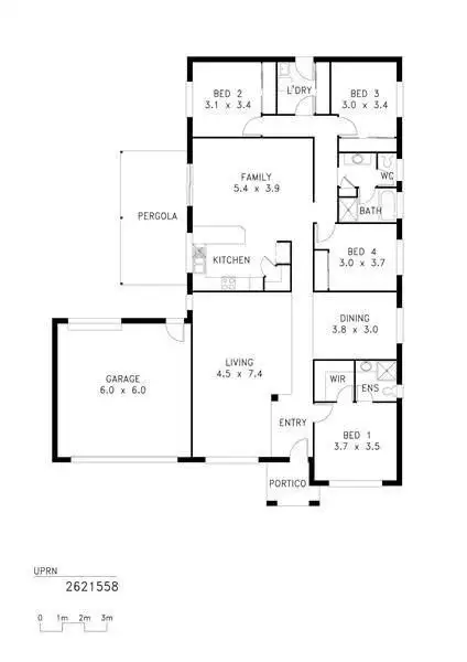 Floorplan of Homely house listing, Address available on request