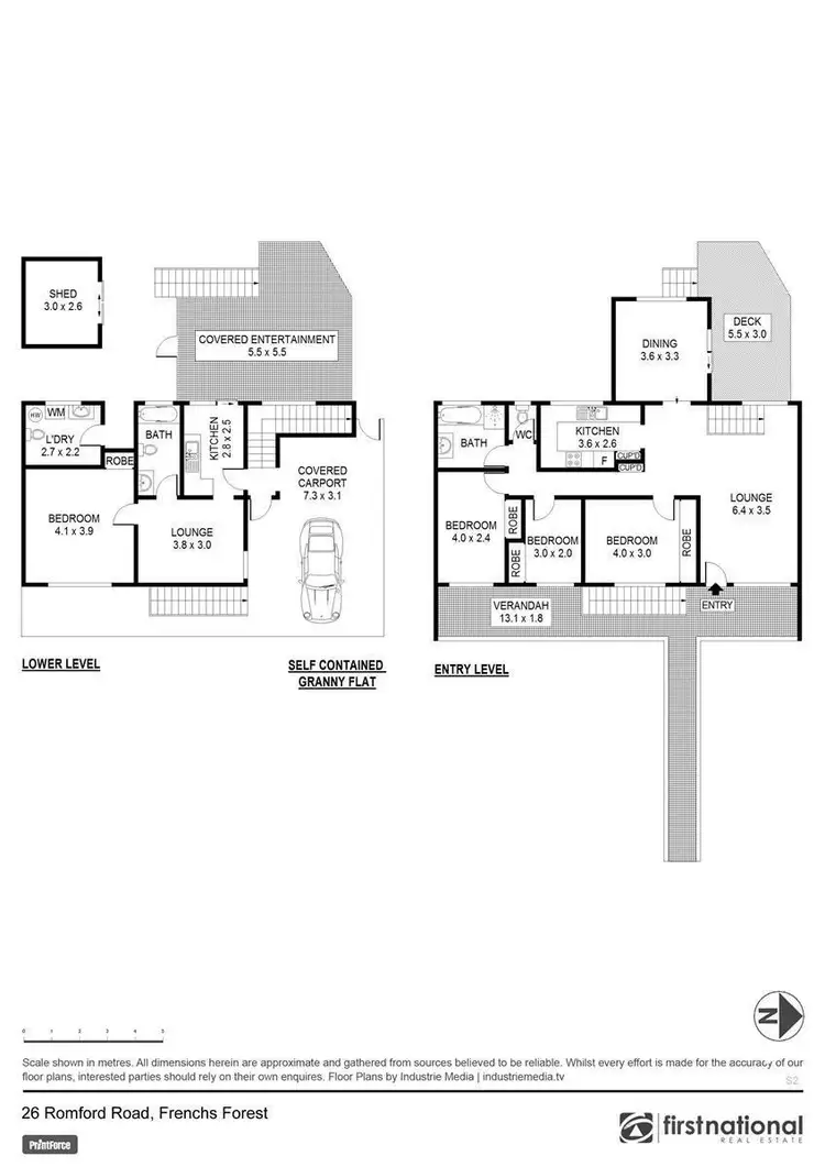 Floorplan of Homely house listing, 26 Romford Road, Frenchs Forest NSW 2086