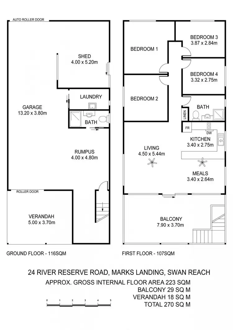 Floorplan of Homely house listing, 24 Marks Landing, Swan Reach SA 5354