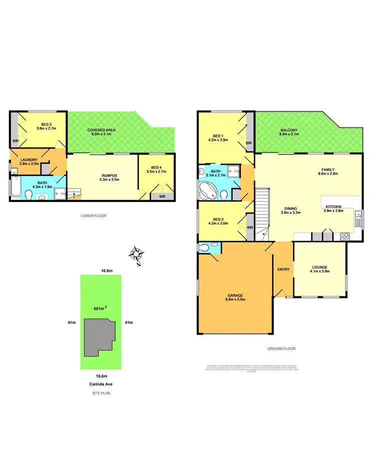 Floorplan of Homely house listing, 31 Carinda Avenue, Edgeworth NSW 2285