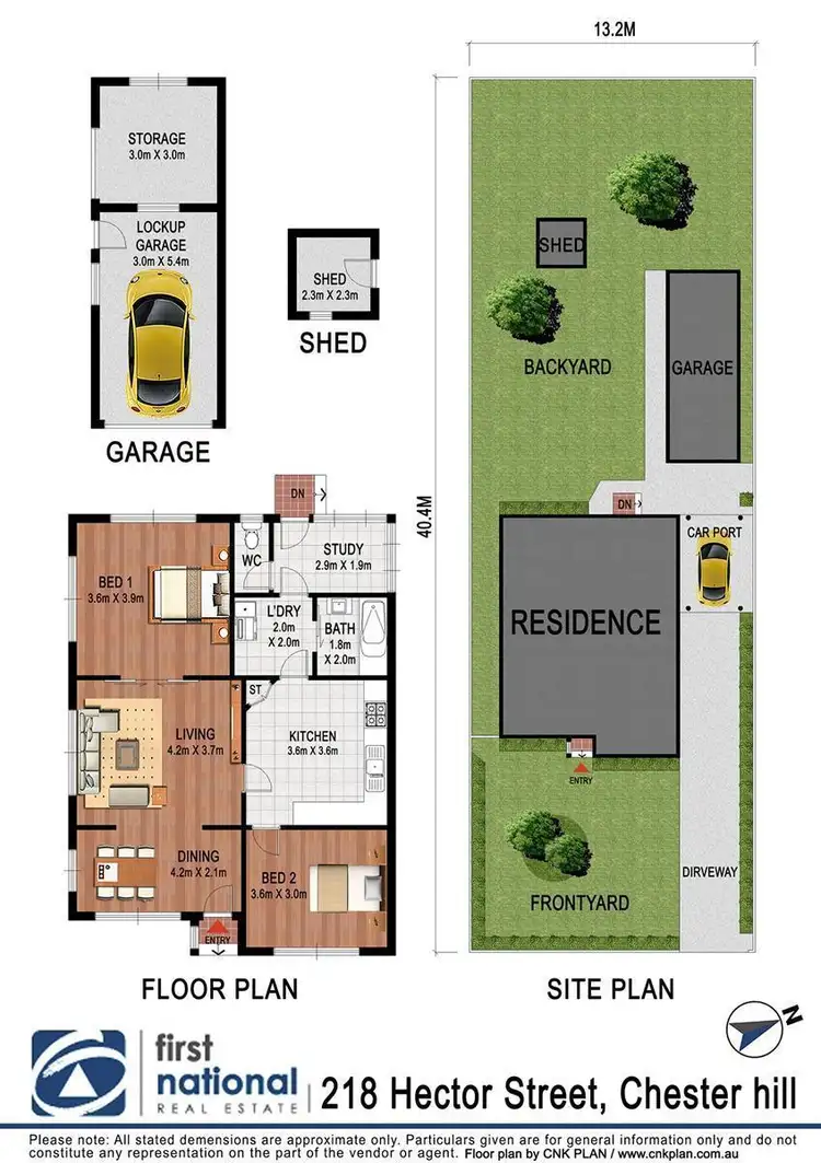 Floorplan of Homely house listing, 218 Hector Street, Chester Hill NSW 2162