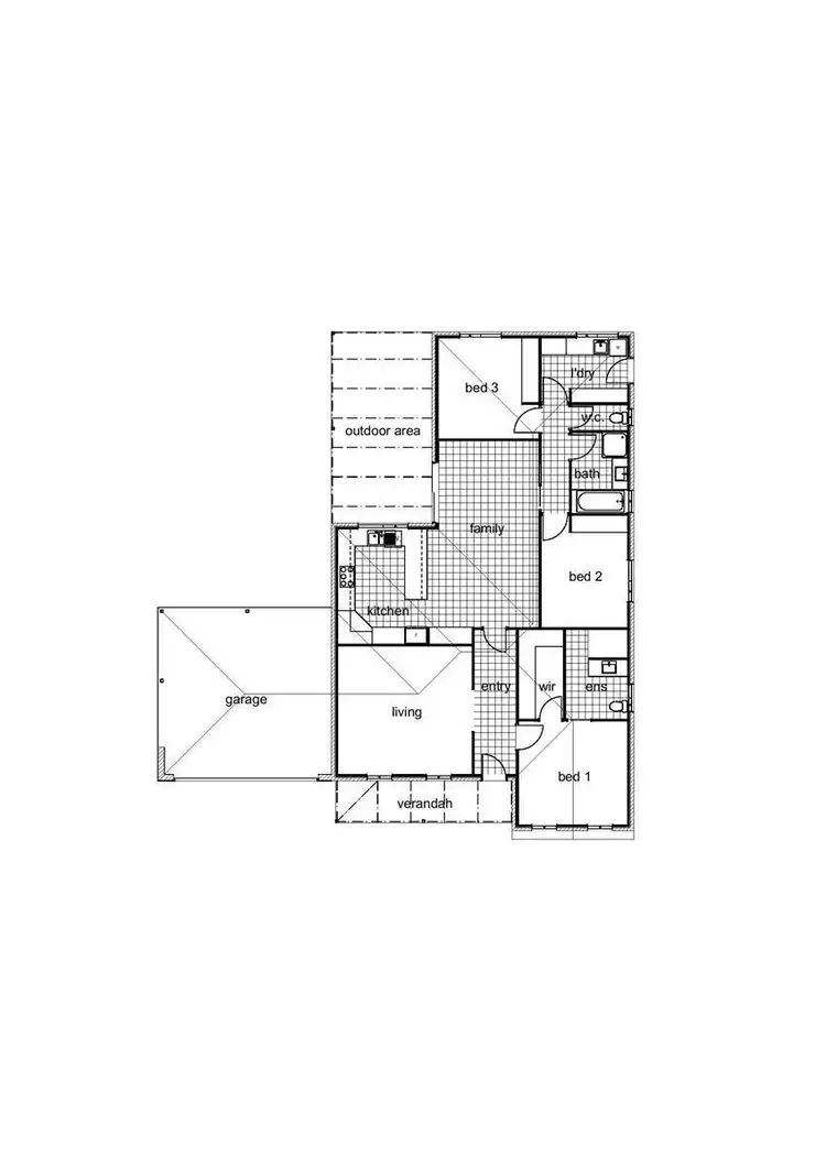 Floorplan of Homely house listing, 9 Miles Court, Mildura VIC 3500