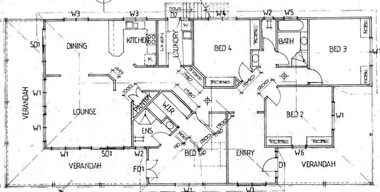 Floorplan of Homely house listing, 22 High Street, Beechworth VIC 3747