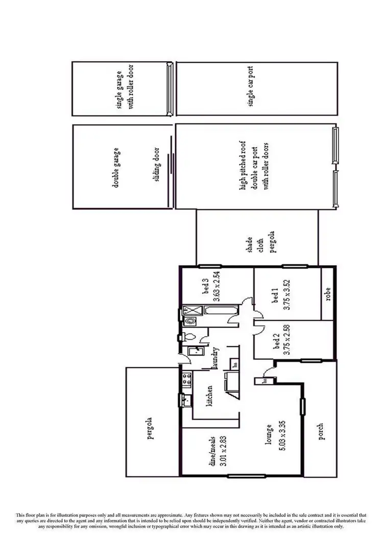 Floorplan of Homely house listing, 34 Kennion Crescent, Para Hills West SA 5096