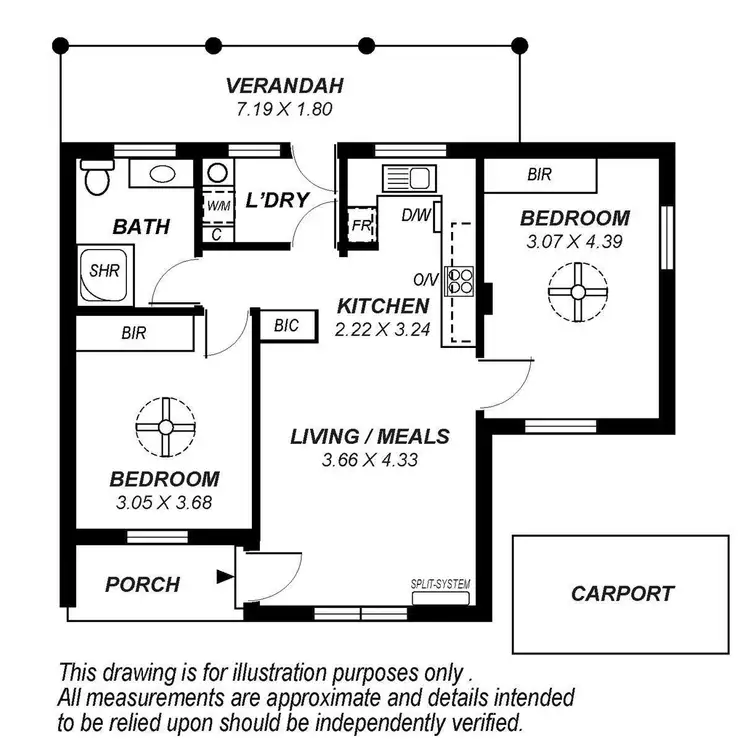 Floorplan of Homely unit listing, 7/25 Bevington Road, Glenunga SA 5064
