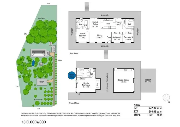 Floorplan of Homely house listing, 18 Bloodwood Drive, Nome QLD 4816