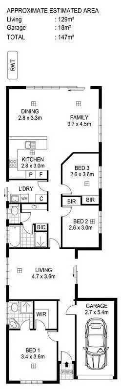 Floorplan of Homely house listing, 13a Taunton Avenue, Enfield SA 5085