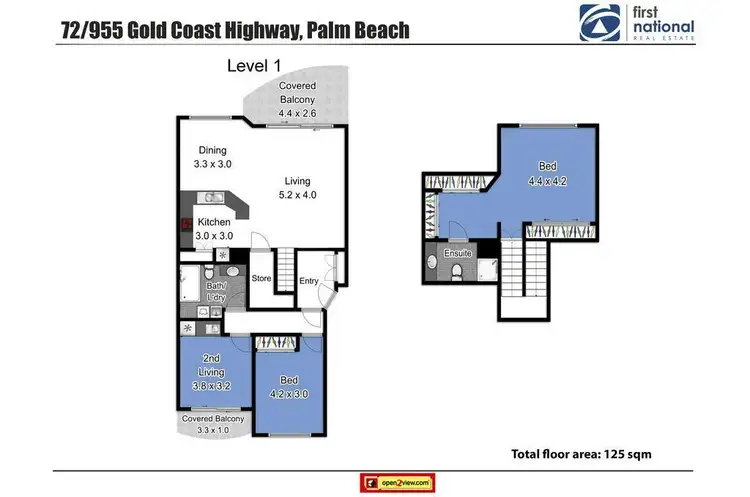 Floorplan of Homely unit listing, 72/955 Gold Coast Highway, Palm Beach QLD 4221